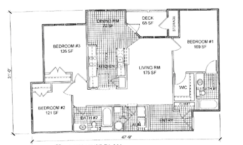 1001 Campbell Street 2-3 Beds Apartment, Affordable for Rent - Photo Gallery 6